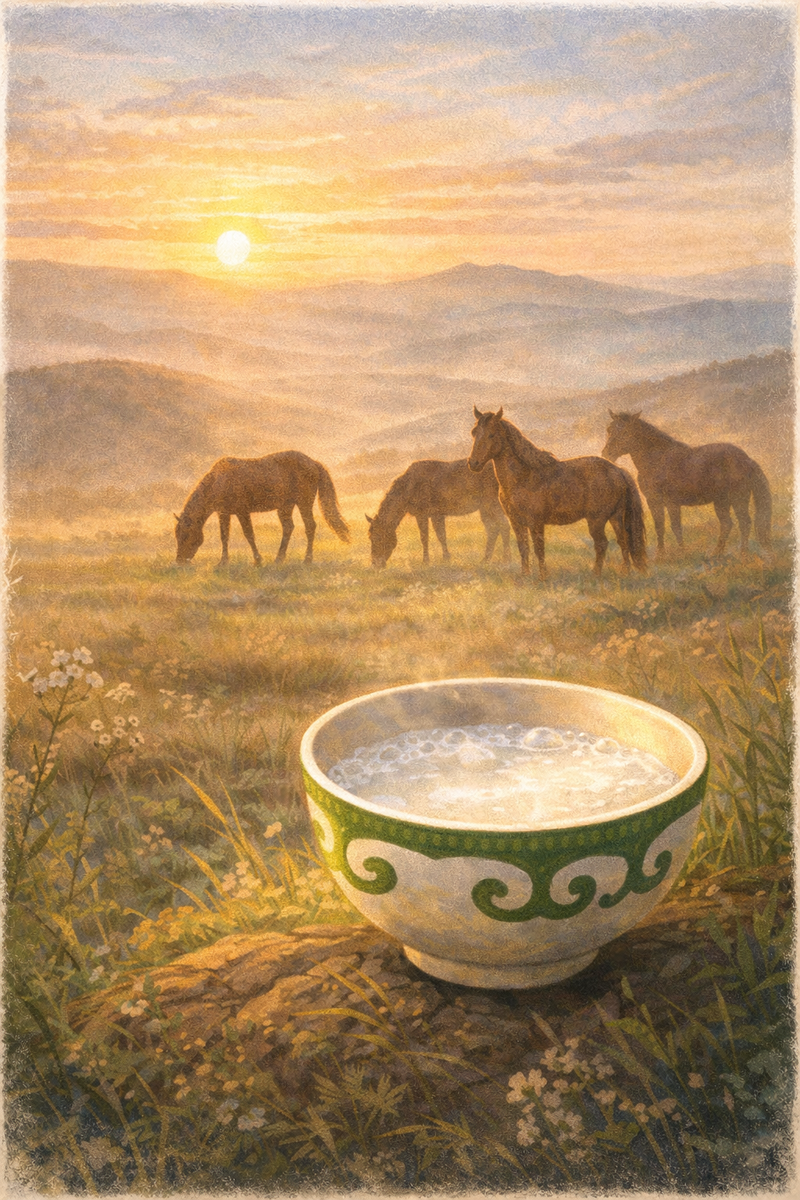 «В каждом глотке башкирского кумыса — дорога домой и голоса тех, кто жил до нас.»