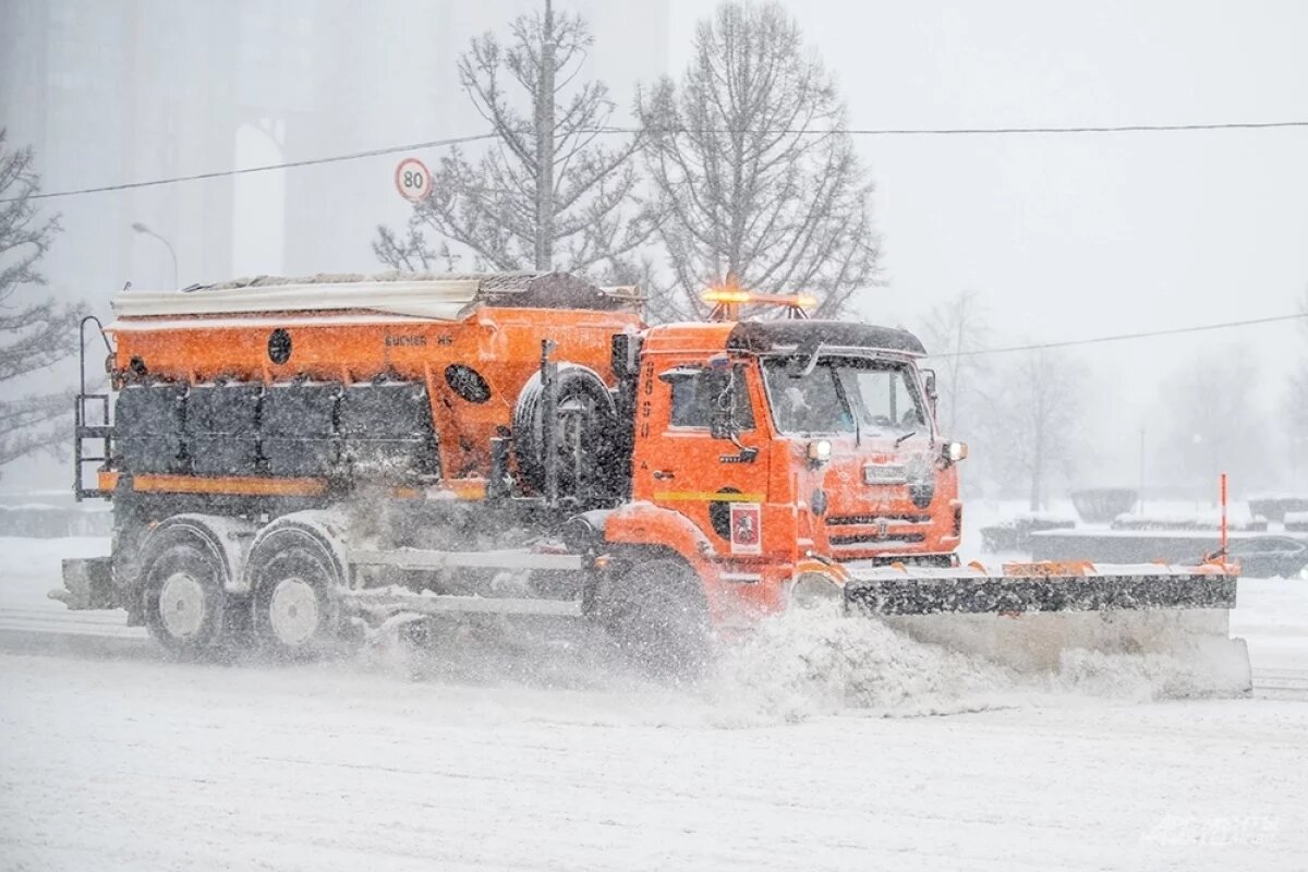    Снежный апокалипсис в Москве.