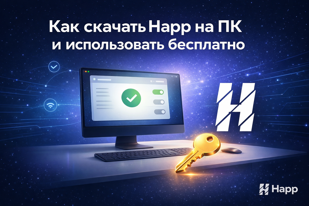 Как скачать Happ на ПК