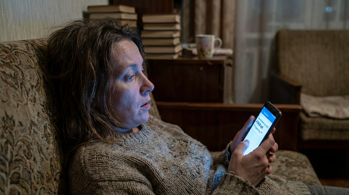 Вера перечитала СМС трижды. Положила телефон на стол. Снова взяла. 