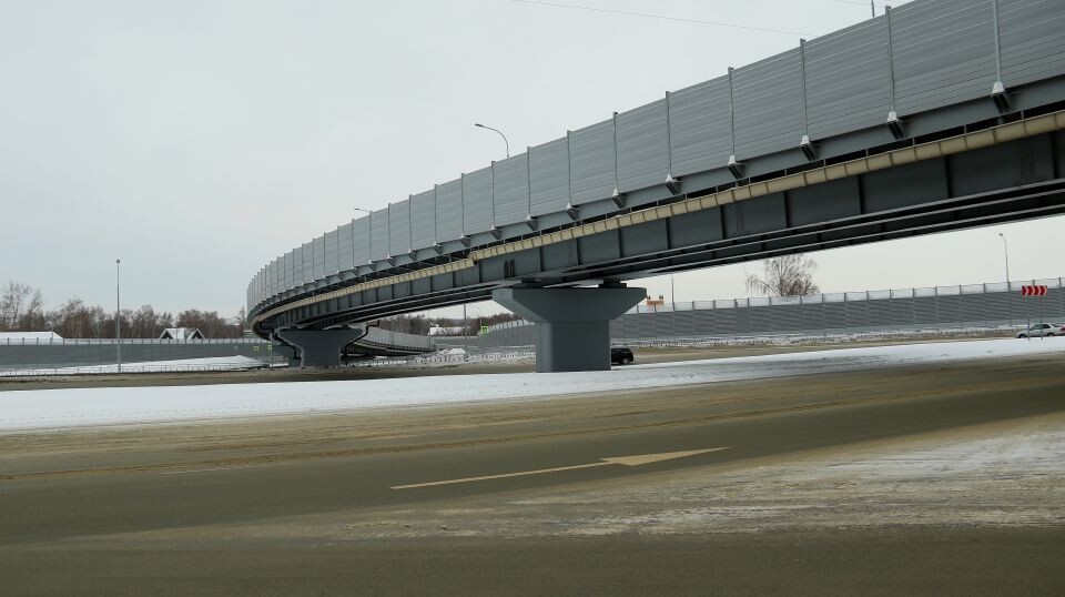    Новая транспортная развязка в Барнауле. Источник: Виталий Барабаш/"Толк"