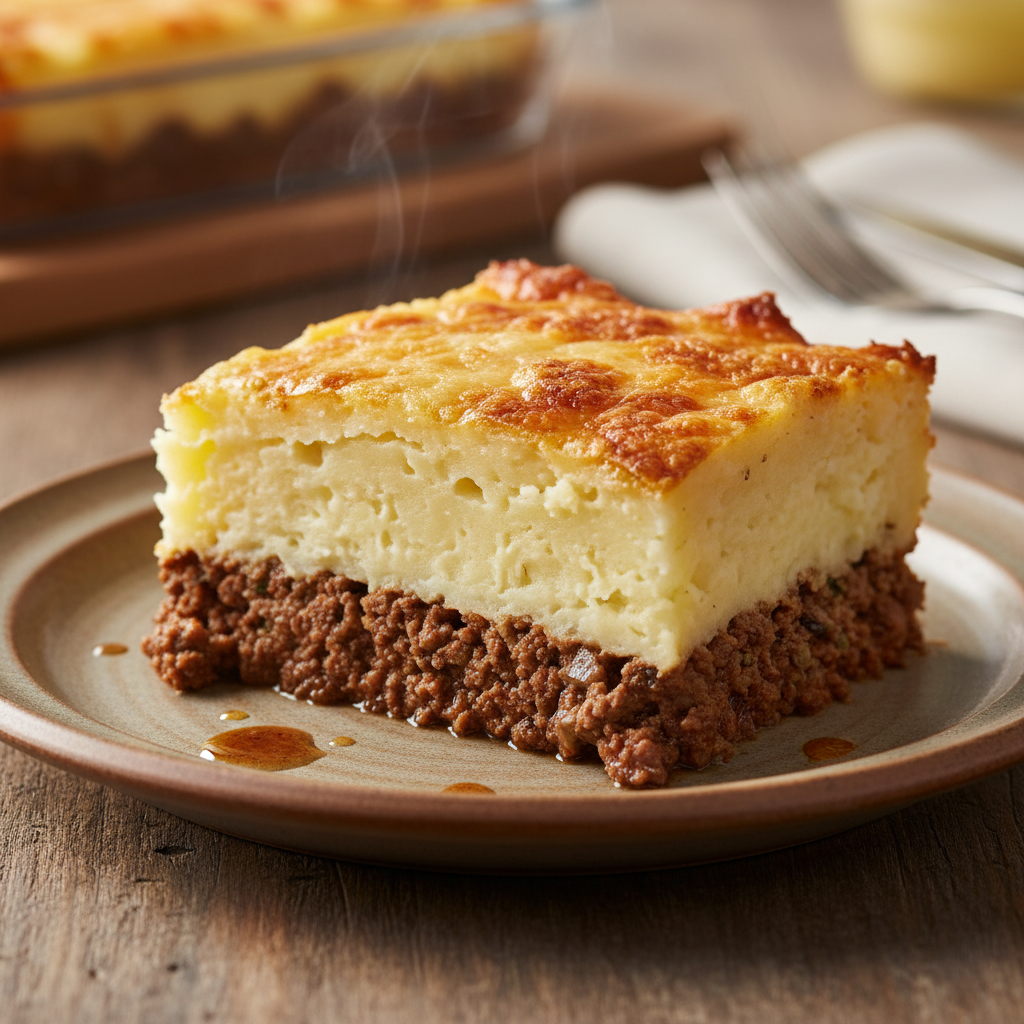 Аппетитная Запеканка из Фарша с Картофелем и Сыром