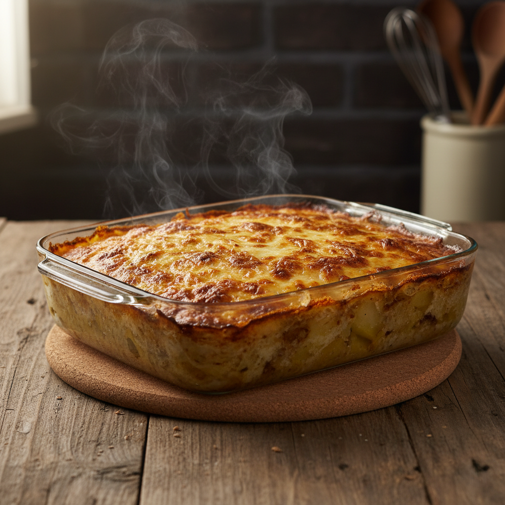 Аппетитная Запеканка из Фарша с Картофелем и Сыром