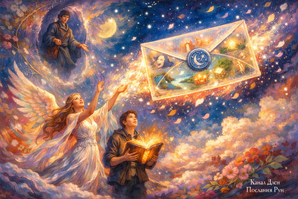 Вам пришло письмо от Высших Сил: рунический расклад “важные новости” уже запущен. Расклад на ближайшее время, подсказки рун, знаки судьбы и неожиданные перемены, которые происходят независимо от Вас. Для тех, кто любит гадание на рунах, предсказания и мистические послания.