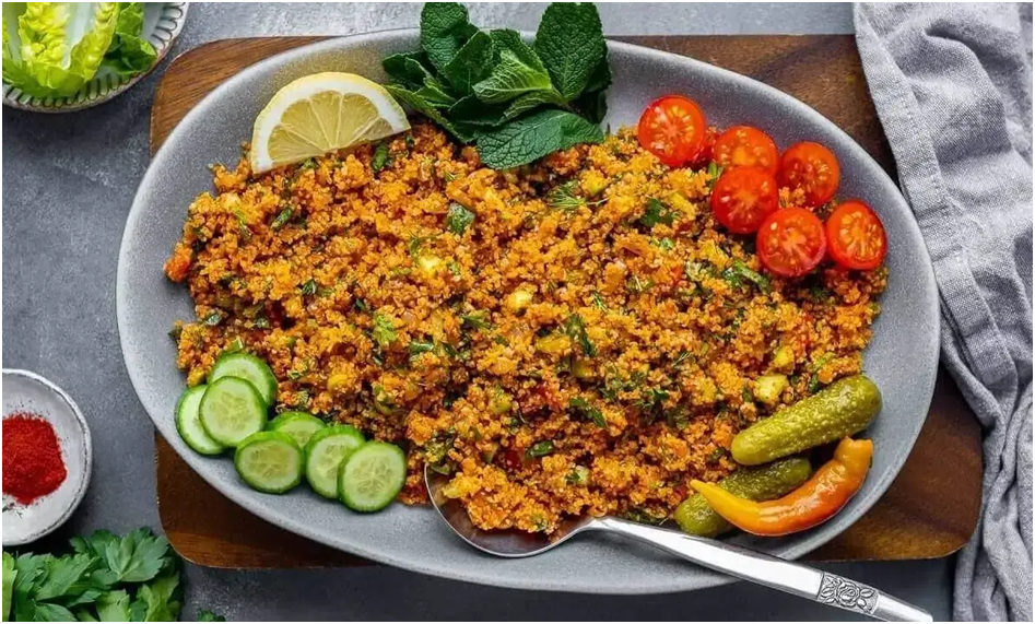 Диетический булгур с овощами