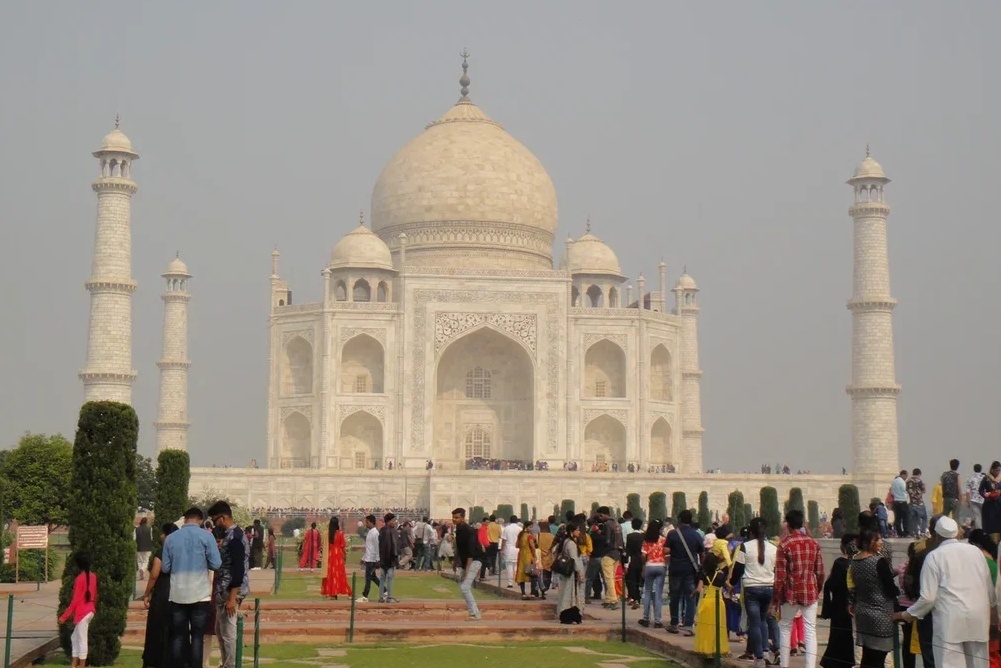 Фото автора. Индия. Тадж Махал