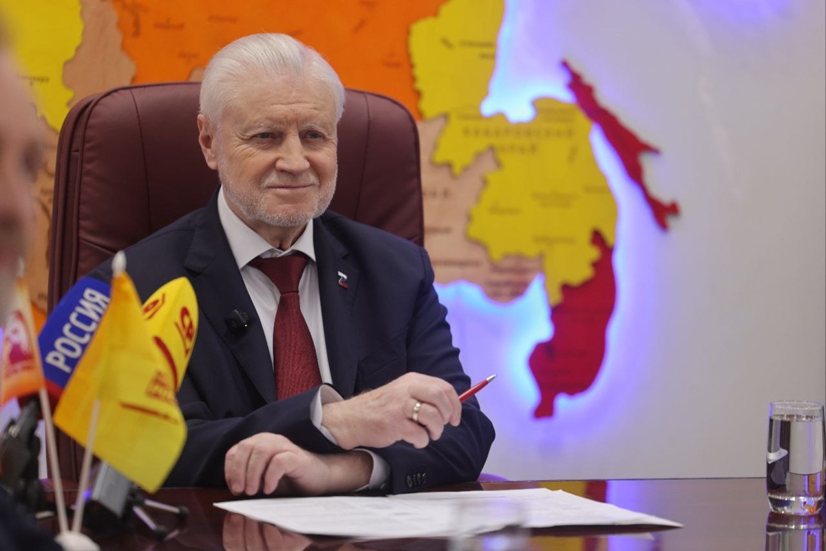    Фото: Сергей Миронов, источник t.me mironovonline