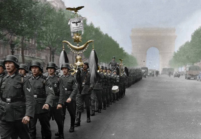 Париж в 1940 году. 