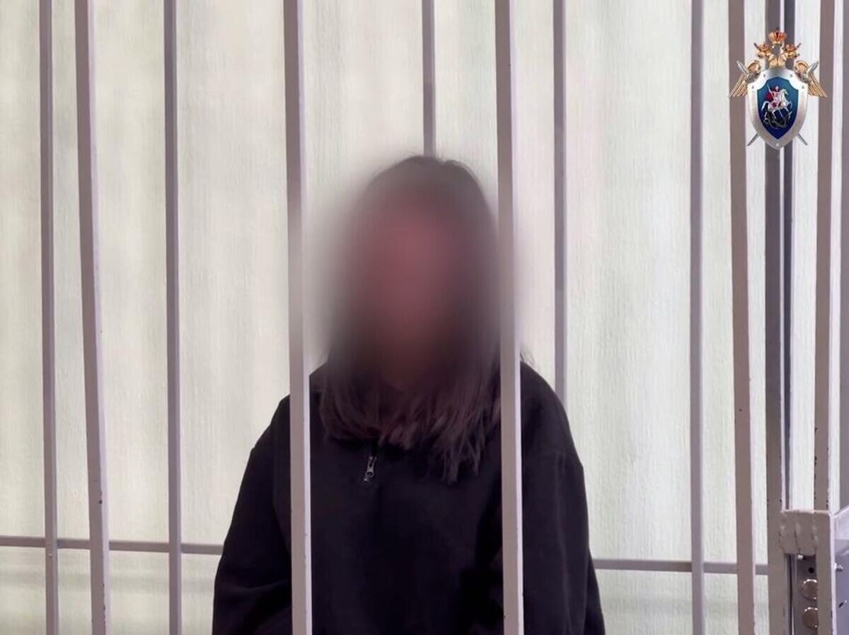    Жительница Сургута, задержанная за участие в афере с похищением подростка, в суде Красноярска. Кадр видео | © ГСУ СК России по Красноярскому краю и Республике Хакасия