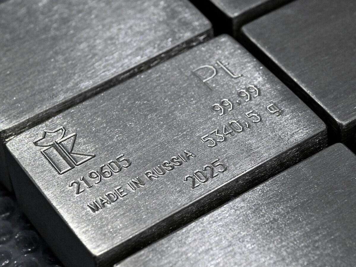    Слитки платины высшей пробы | © РИА Новости / Илья Наймушин