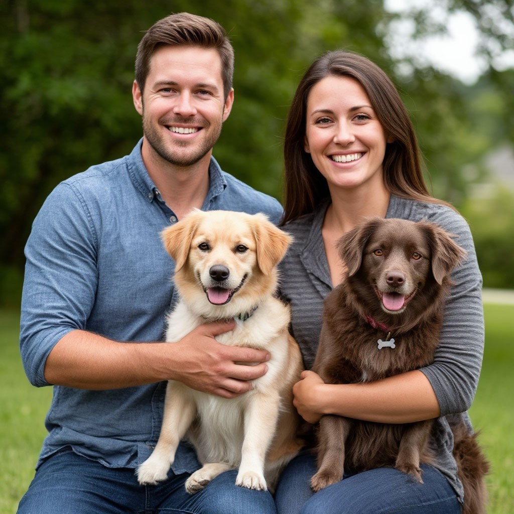               Любовь к собакам нас свела!