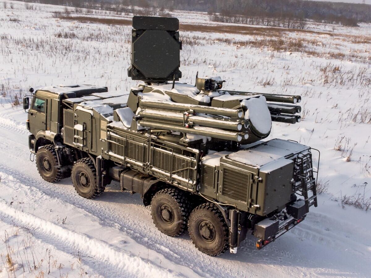    Зенитный ракетно-пушечный комплекс "Панцирь-С1" | © Фото : Министерство обороны РФ
