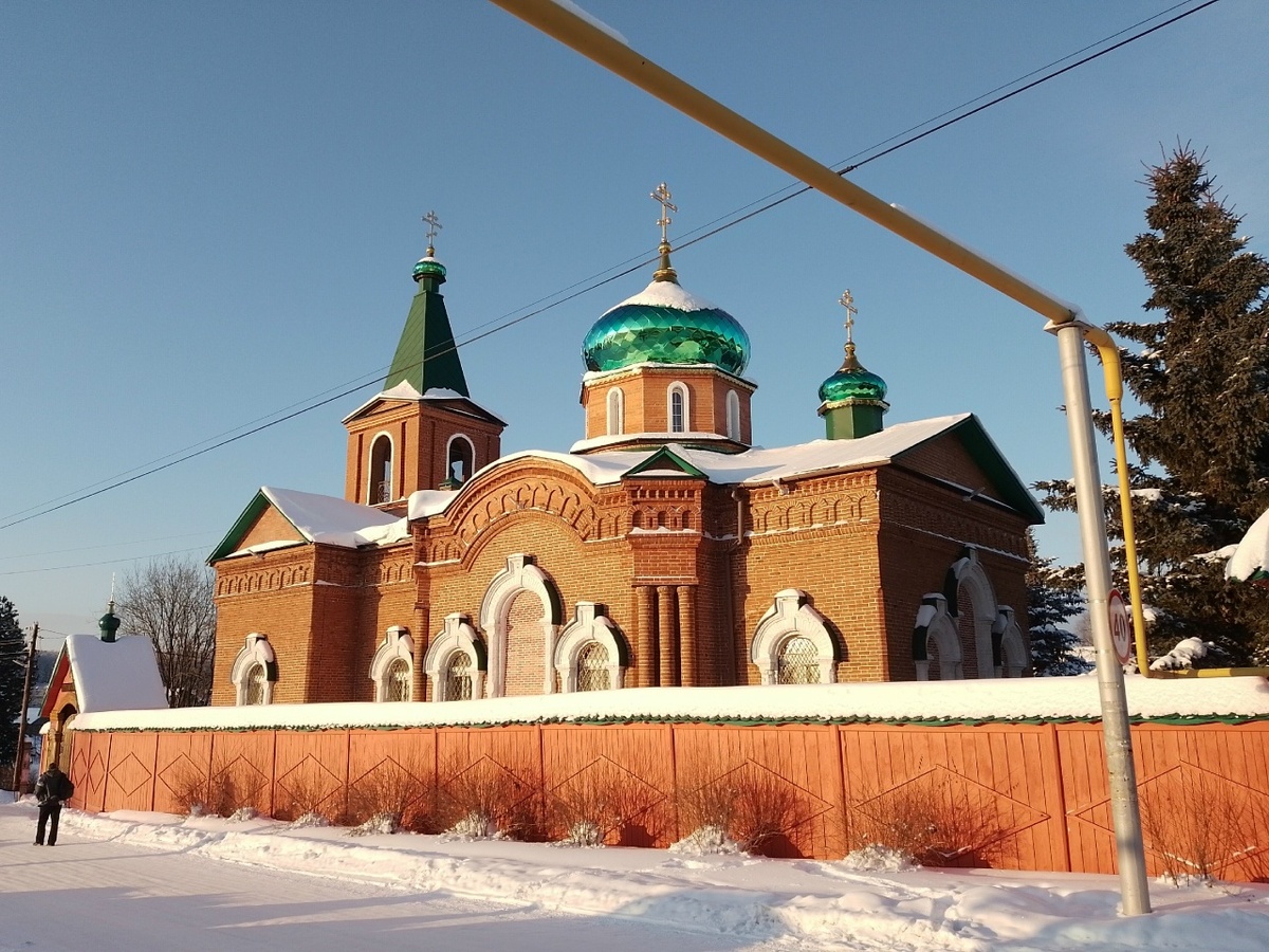Свято-Троицкий монастырь в с. Тарасково. 26.01.2025 года