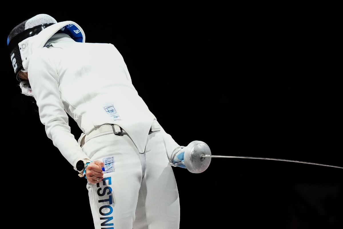 Эстонская фехтовальщица Катрина Лехис © Sputnik