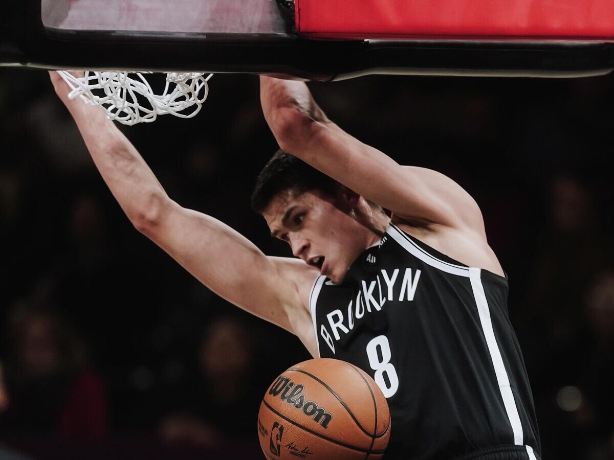    Российский баскетболист "Бруклин Нетс" Егор Демин | © Фото : Пресс-служба "Бруклин Нетс"