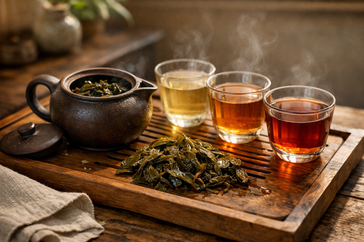 Заваривание чая 