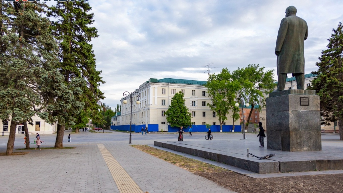 Октябрьская площадь в Таганроге, 2024 год