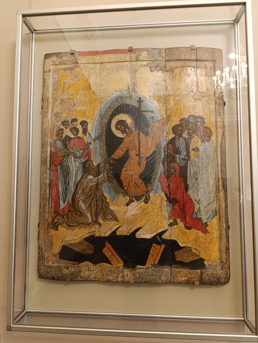 Сошествие во @д. Внимание, 14 век!! Представляете? Автор не указан, написано только то, что Новгород