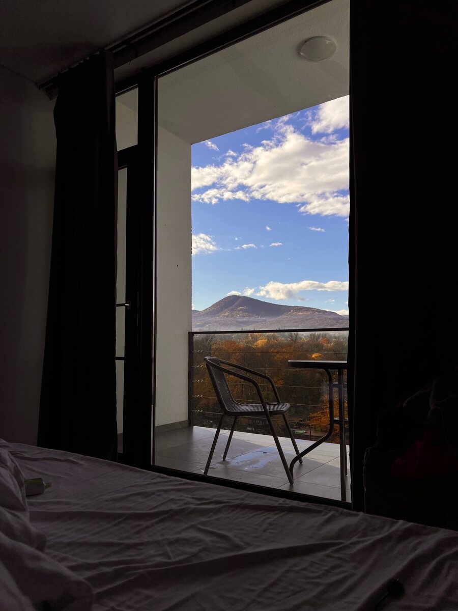 Вид из окна номера