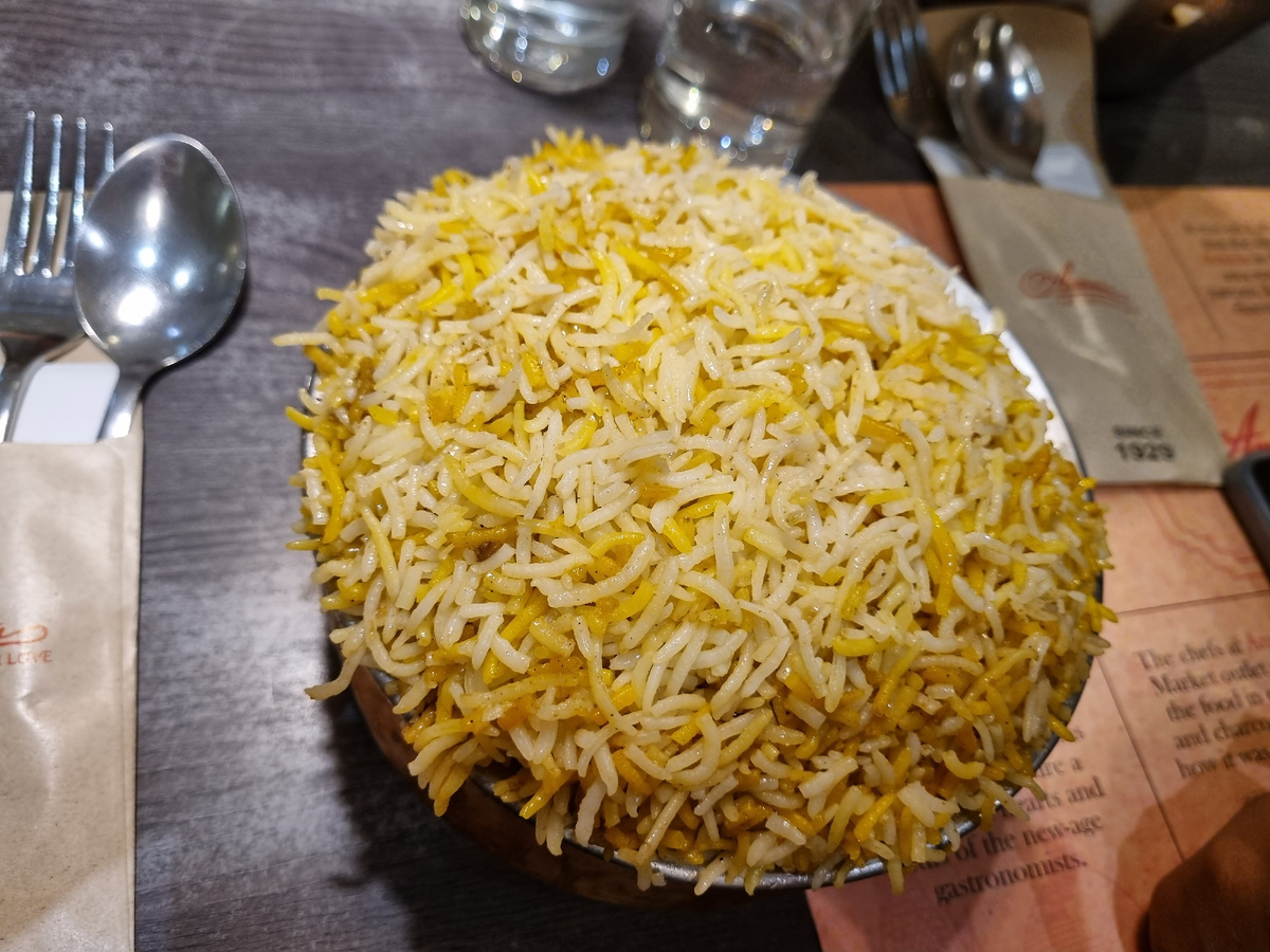 Бириани с бараниной. Порция на двоих - 700 р.