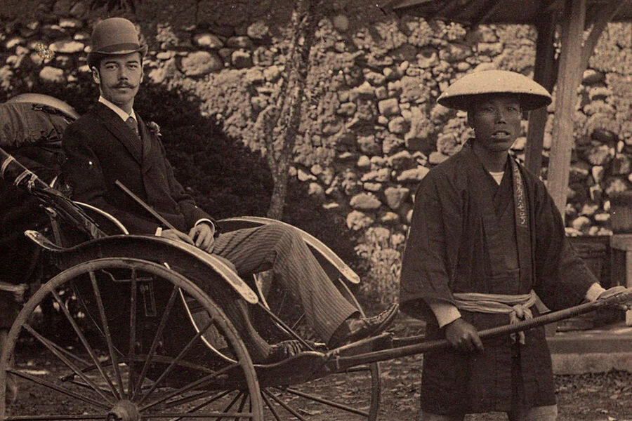 цесаревич Николай в Японии 