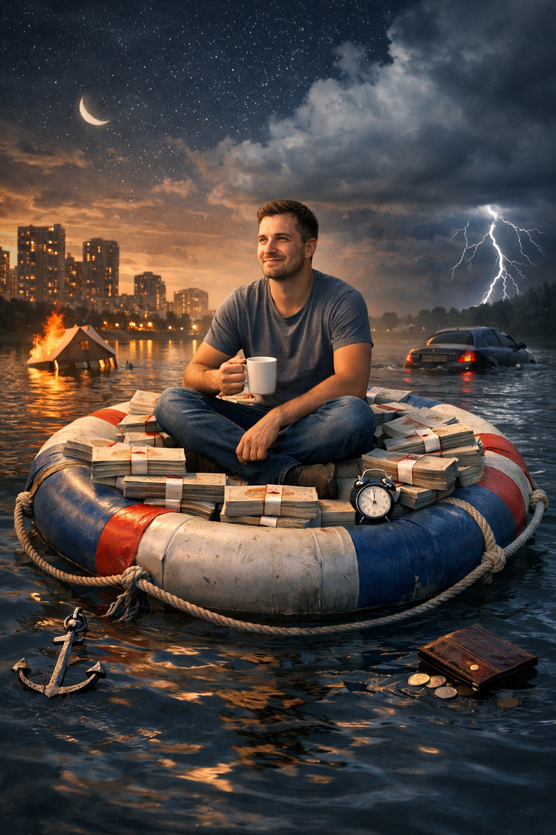 Полгода — и ты финансово неубиваем: как я собрал подушку безопасности с нуля и перестал дергаться от каждой зарплаты