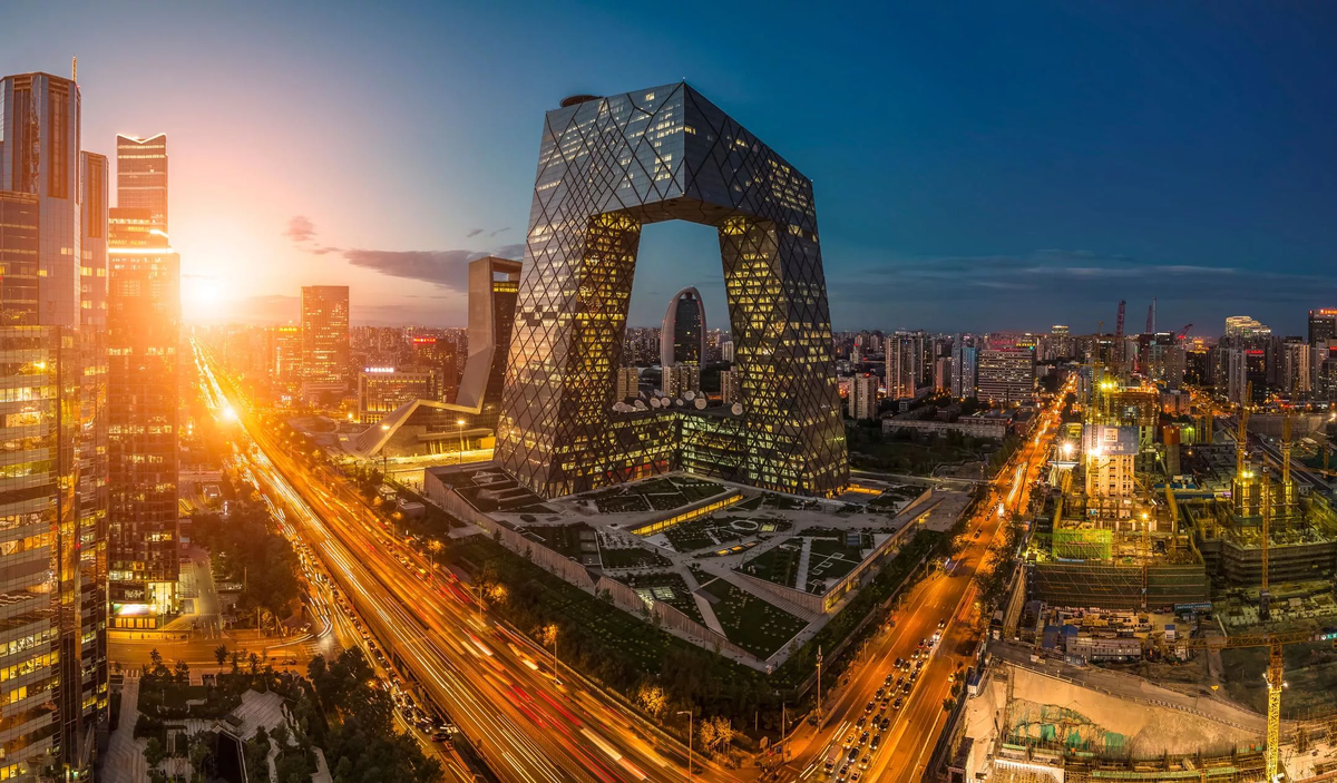 Пекин, здание CCTV