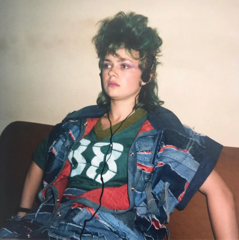 Елена Валюшкина в молодости