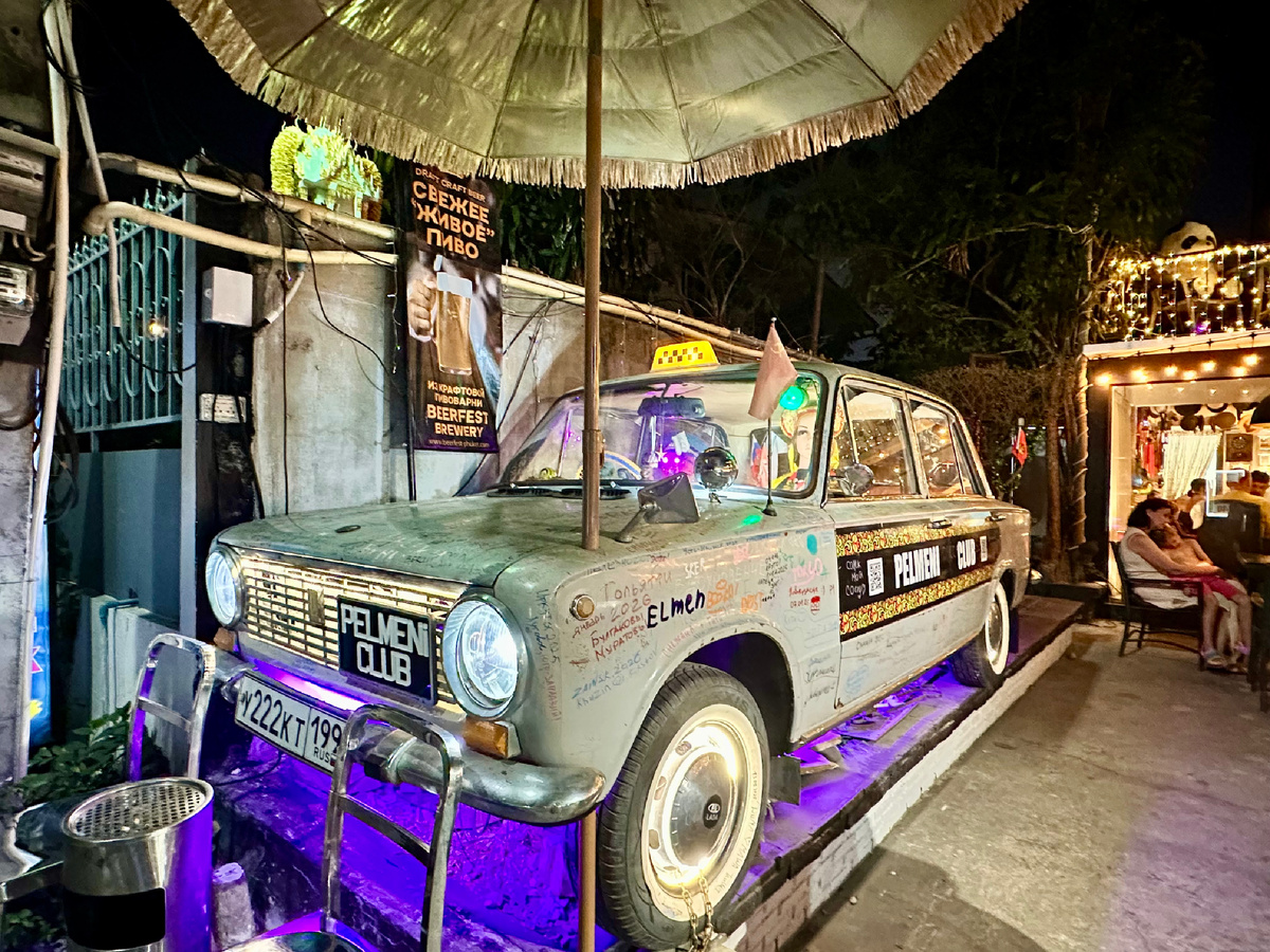 Кафе в Паттайе.