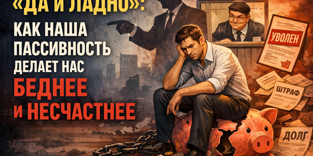 «Да и ладно»: Как наша пассивность делает нас беднее и несчастнее