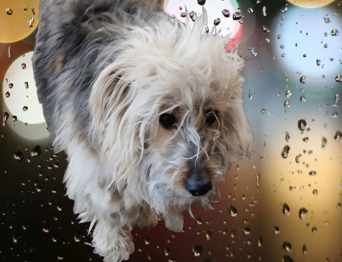 Мое лохматое чудо - двртерьер Чапа