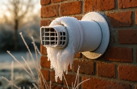 Омердание коаксиального дымохода может привести к отключению котла. Фото: fluesystems.ru