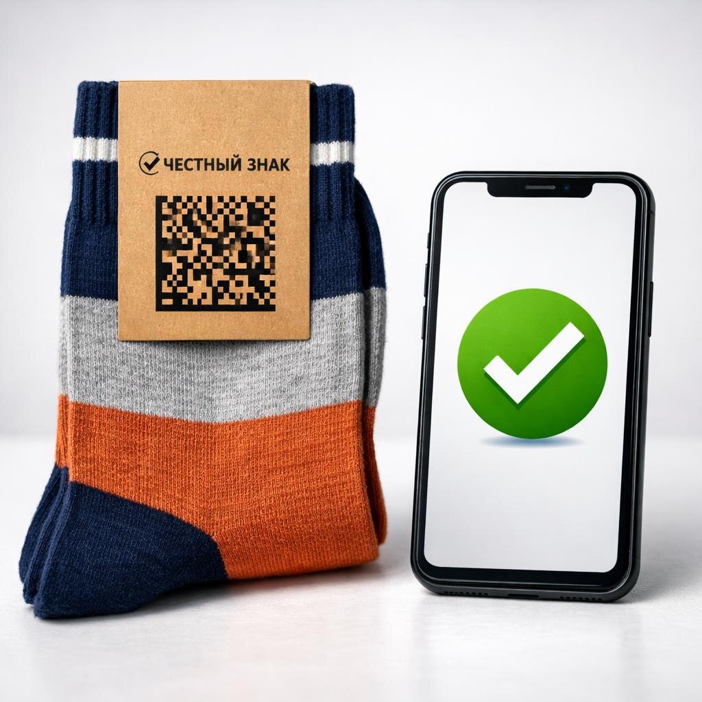 Честный знак на носки
