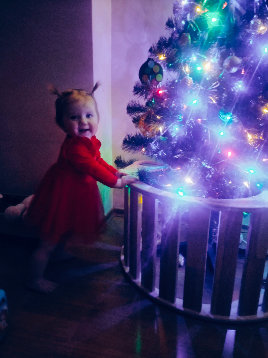 Нарядилась и провожаем ёлочку 