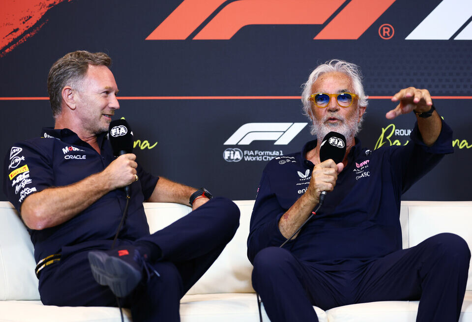    Флавио Бриаторе подтвердил, что Хорнер может стать совладельцем AlpineGetty Images / Red Bull Content Pool