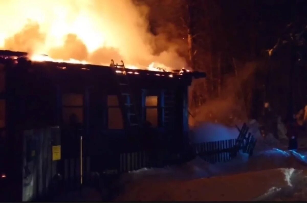    Двое мужчин погибли на пожарах в Удмуртии 25 января