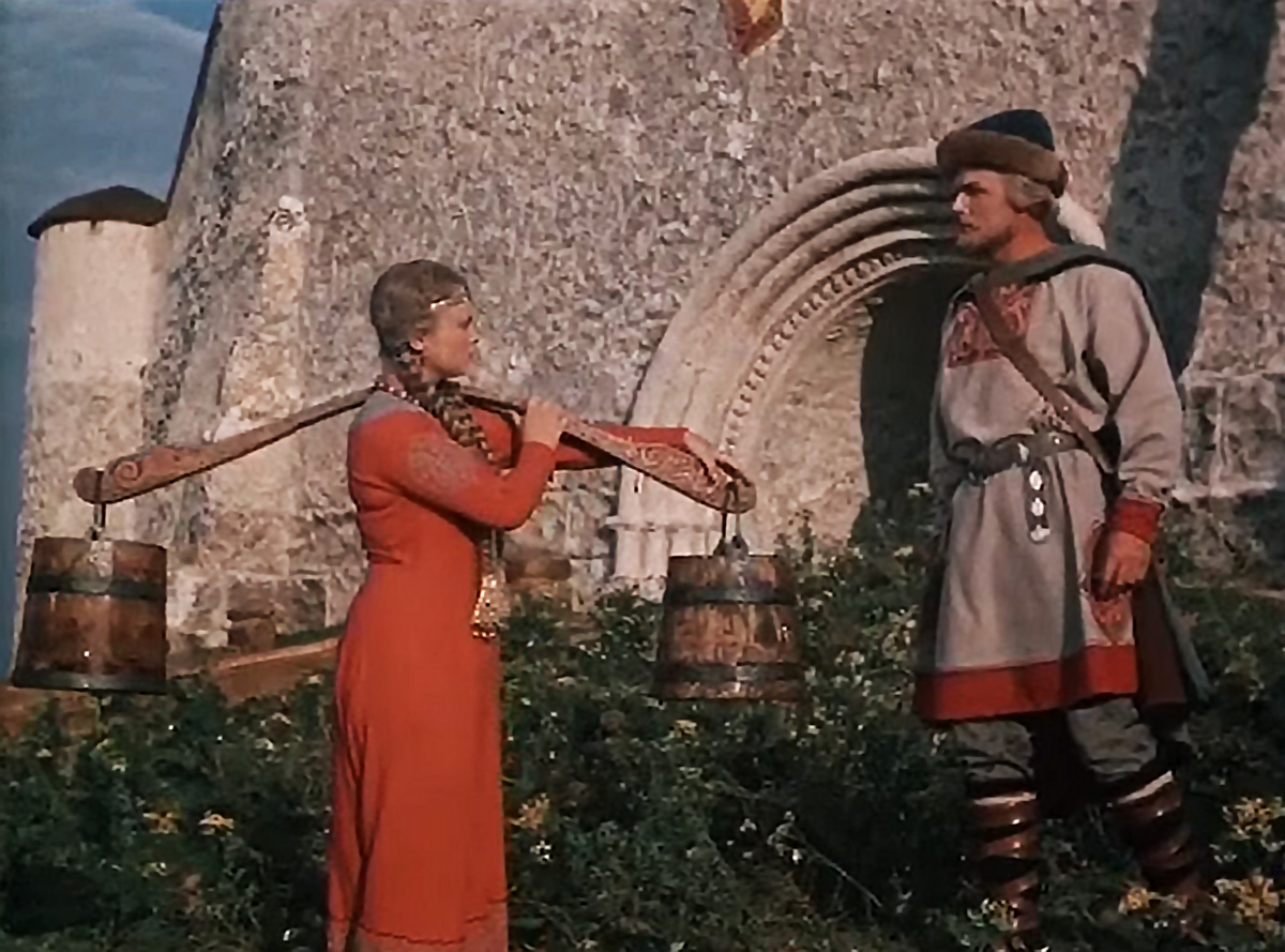 Кадр из фильма «Садко» 1952 года