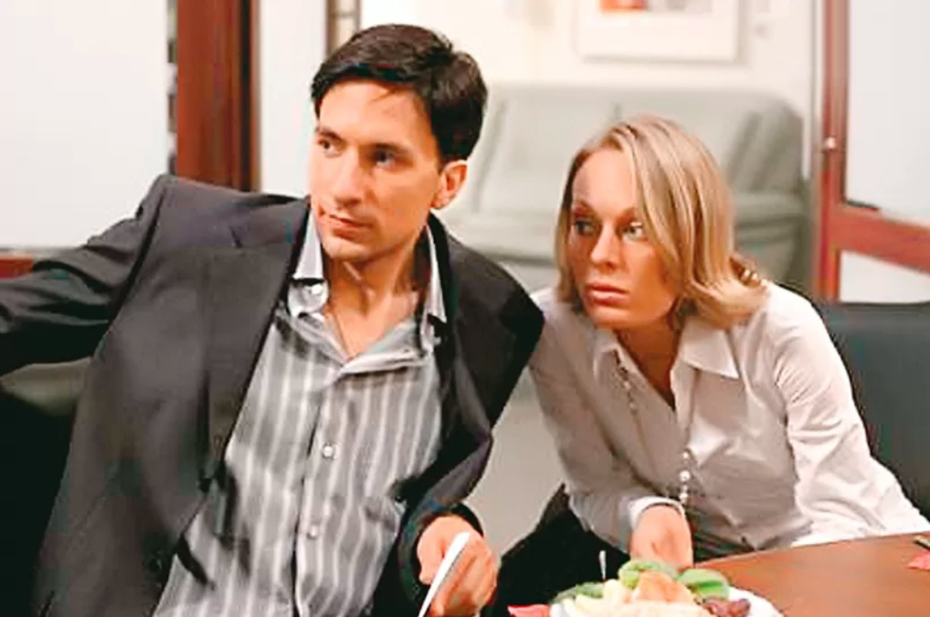 Григорий Антипенко и Ольга Ломоносова в сериале «Не родись красивой», 2005-2006