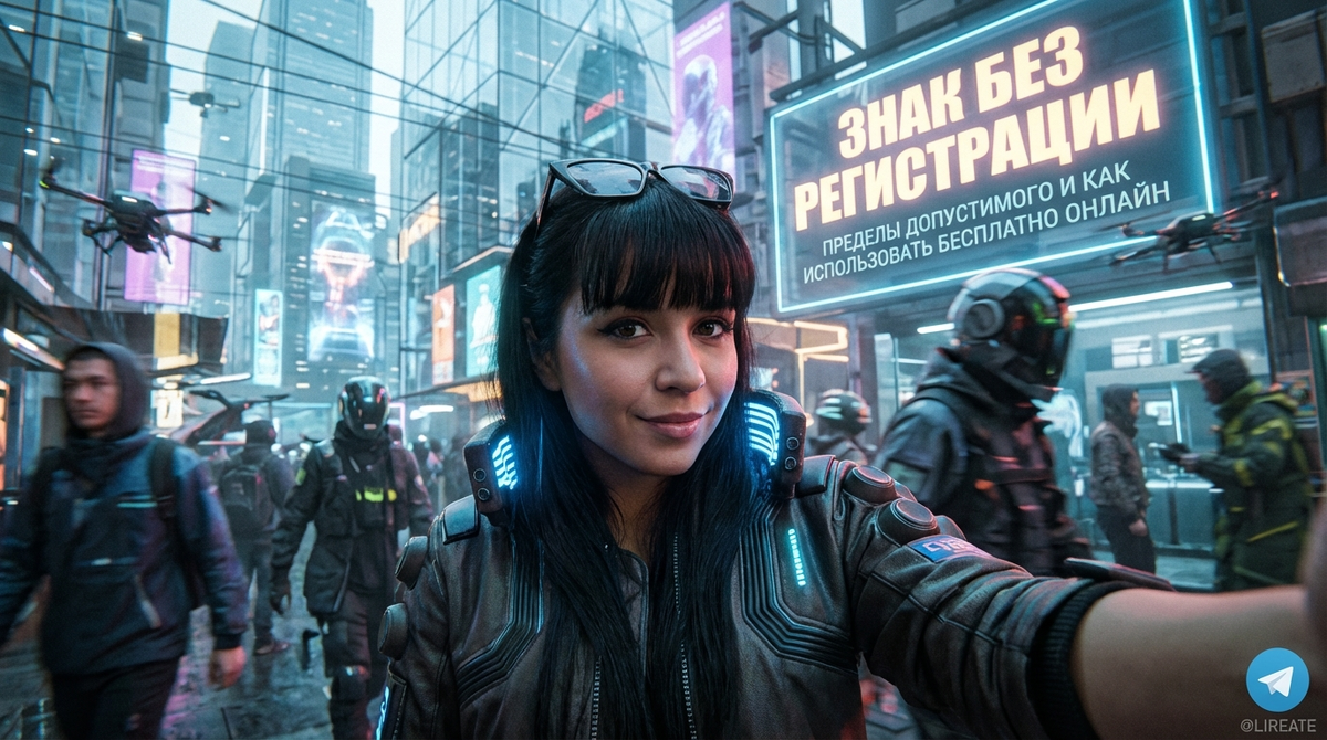    Как использовать знак без регистрации онлайн Лирейт