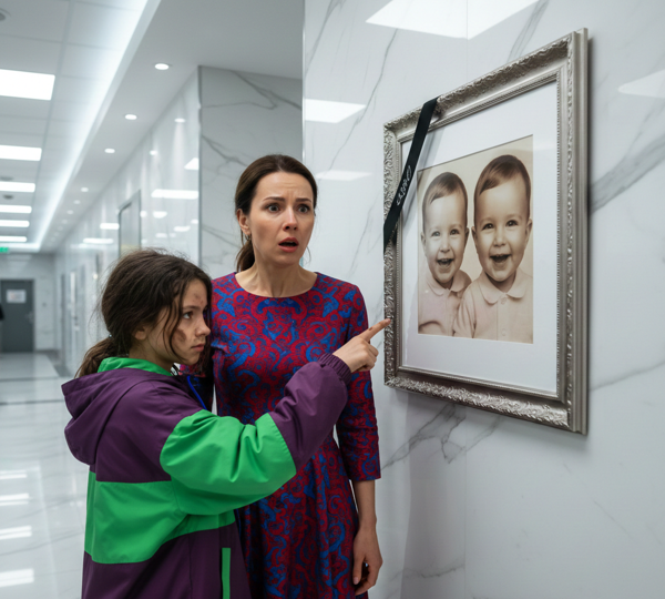 «Тетя, эти двое у меня в подвале живут», — сказала нищенка жене главврача, тыча грязным пальцем в памятный портрет