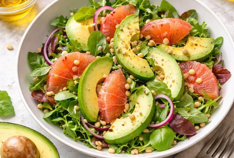 Авокадо и грейпфрут: странное сочетание, которое вдруг становится любимым салатом