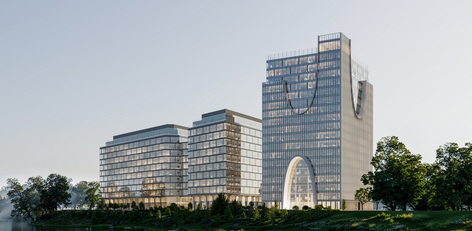     Владимир Ефимов: началось строительство крупного бизнес-центра в районе Хорошево-Мневники