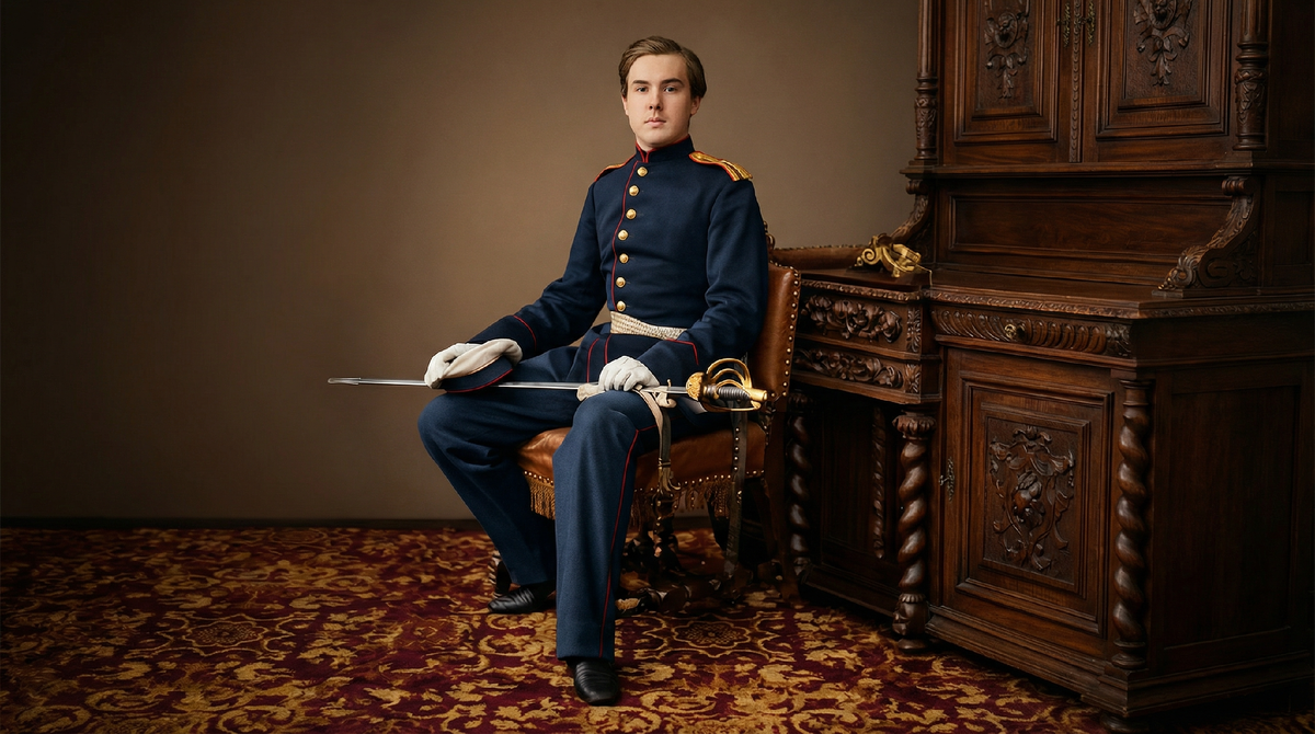 Скобелев в молодости