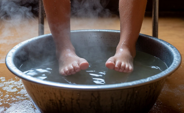 Невролог объяснила, зачем парить ноги