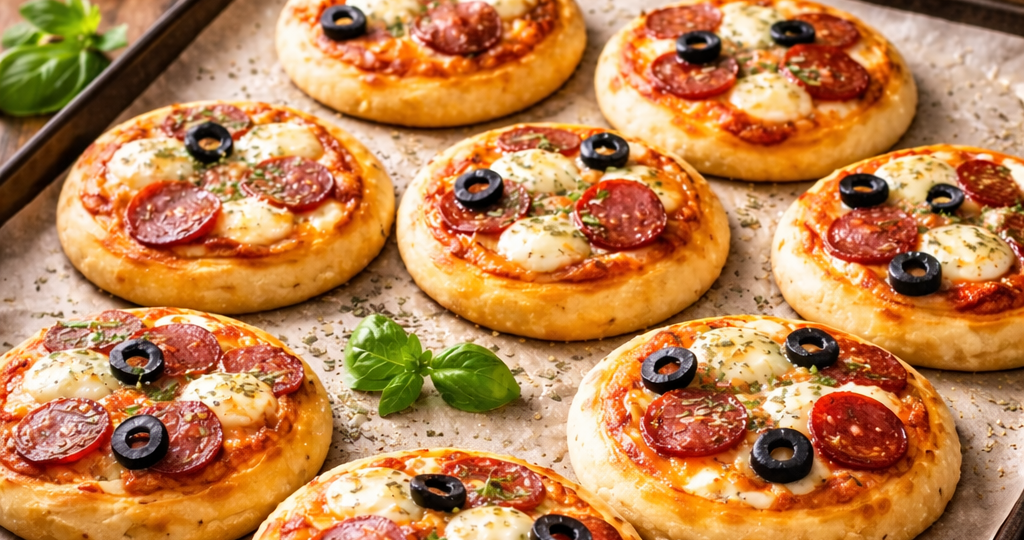 Эти мини-пиццы исчезают со стола за минуты — проверенный рецепт