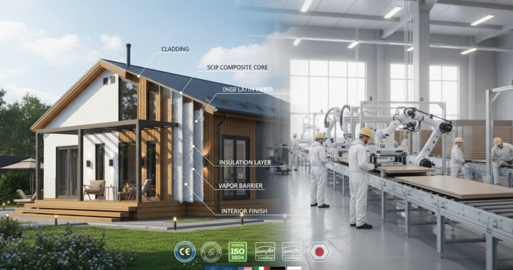SCIP-панели: производство, стандарты, сертификаты и качество