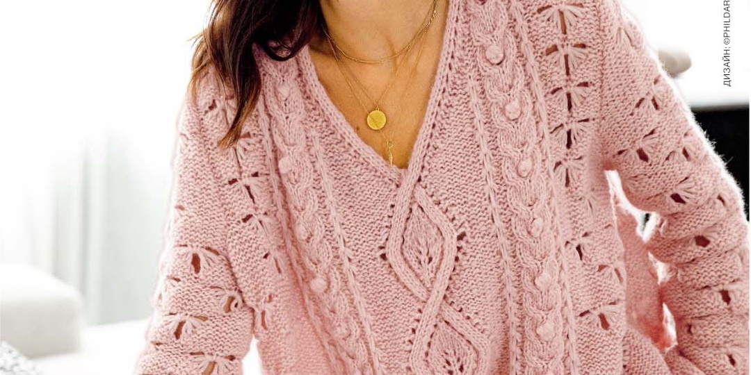 Чарущая сила ажура! Великолепные модели для вязания спицами