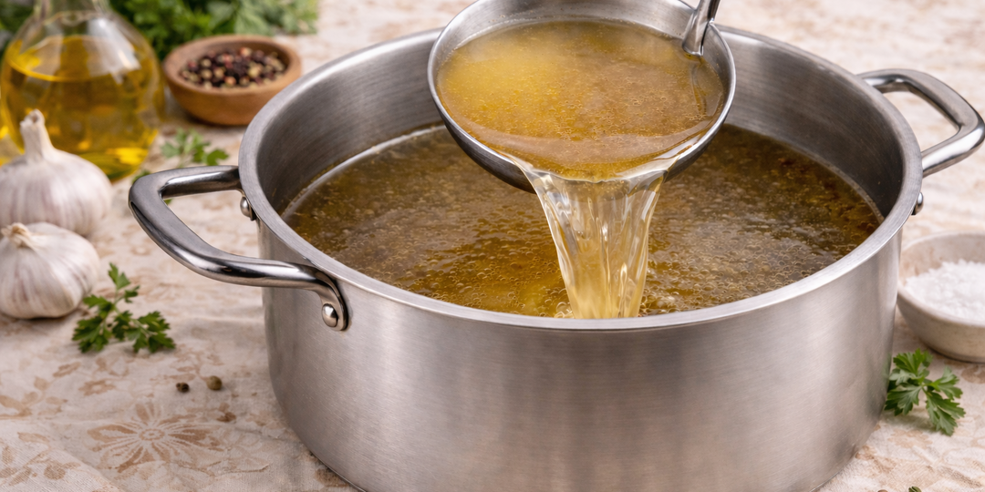 Костный бульон после 50: что он реально даёт ногам и мышцам