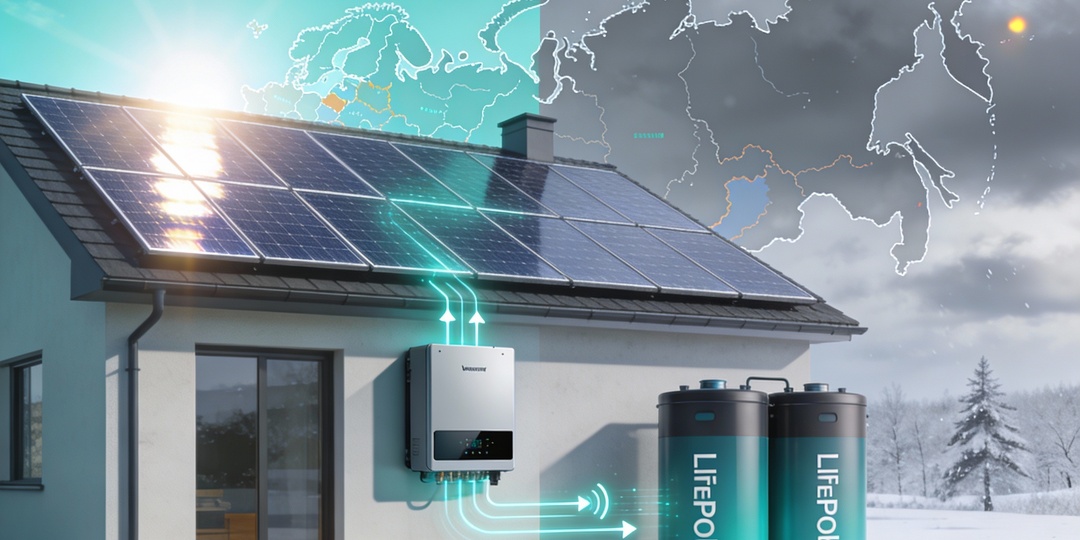 На что хватит СЭС 5 кВт: полный расчёт для всех регионов России