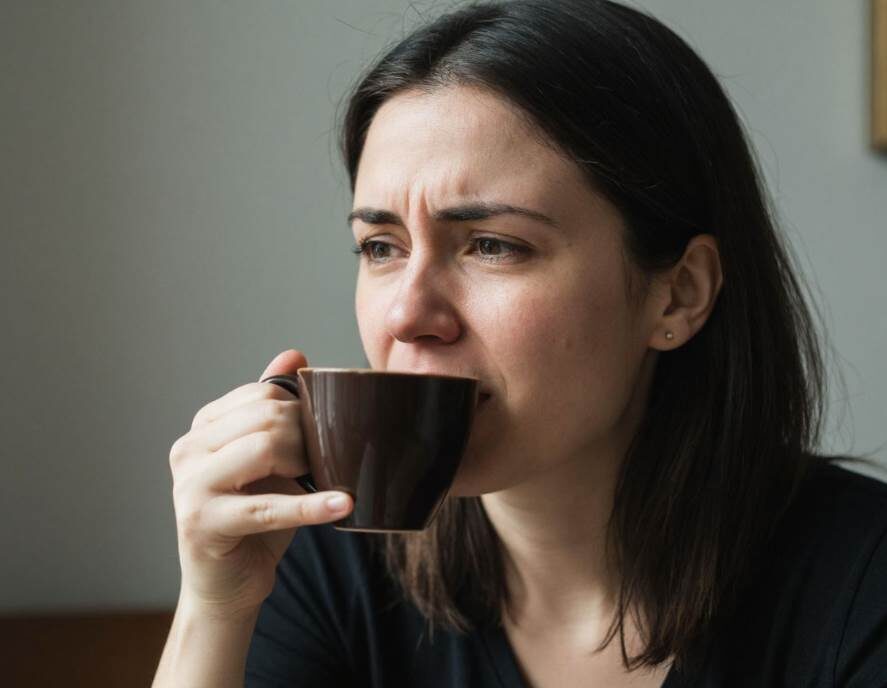 Я замечала за собой такие симтомы, особенное когда злоупотребляла количеством выпитого кофе